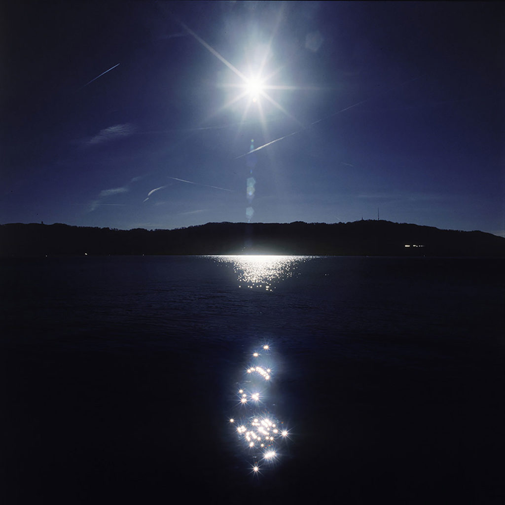Zürichsee im Sonnenschein